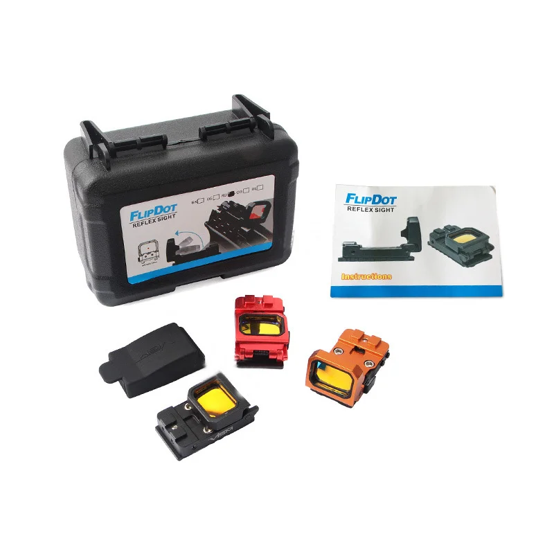 M4 страйкбольный прицел с красной точкой голографический Mira Glock и складной 20 мм