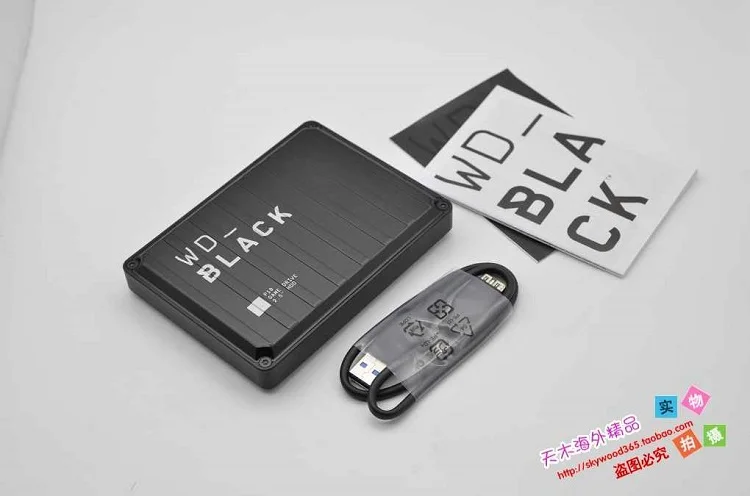 WD / Western data черный P10 5T Мобильный жесткий диск совместимый с PS4 игровой 5 ТБ. Высокая