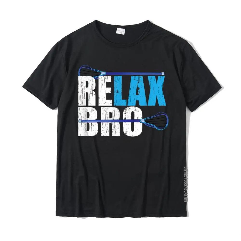 

Дизайнерская мужская футболка ReLAX Bro Lacrosse Player, простые крутые Топы И Футболки, хлопковый топ, повседневные футболки