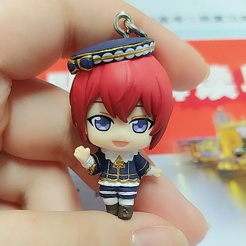 

3cm Ensemble Stars Mini Pendant Toys Sengoku Shinobu Tenshouin Eichi Shino Hajime Hibiki Wataru Collectibles Gift Dolls For Fans