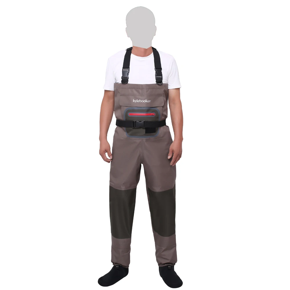 Lightweight Breathable Fly Fishing Chest Waders Stockingfoot Waders for Men and Women