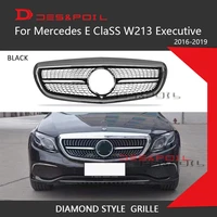 w213 exclusive avantgarde diamond grill for mercedes benz e class sedan 2016 2019 e300 e200 e250