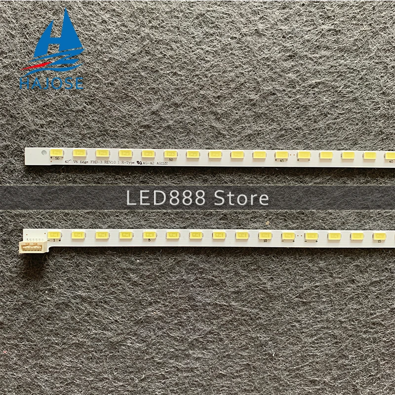 2Piece/lot 38LEDs 540MM LED backlight strip for SONY KLV-42HX650 42EX410 42&quotV6 Edge FHD-3 3660L-0374A 100%NEW |