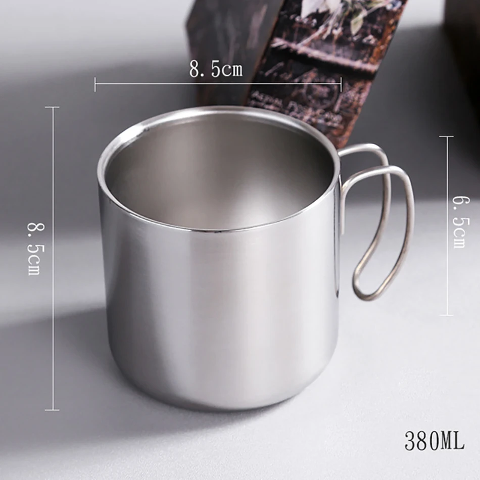 Shining Creative Stainless Steel Coffee Mugs Tumbler Thermos Mug Bussiness Office Milk Thermo Bottle | Дом и сад