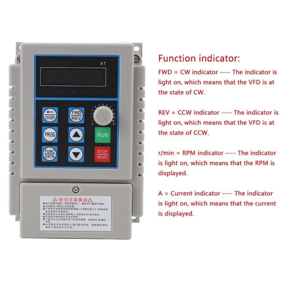 

5A Variable Frequency Drive Frequency Converter Heat Resistant. Flame Retardant
