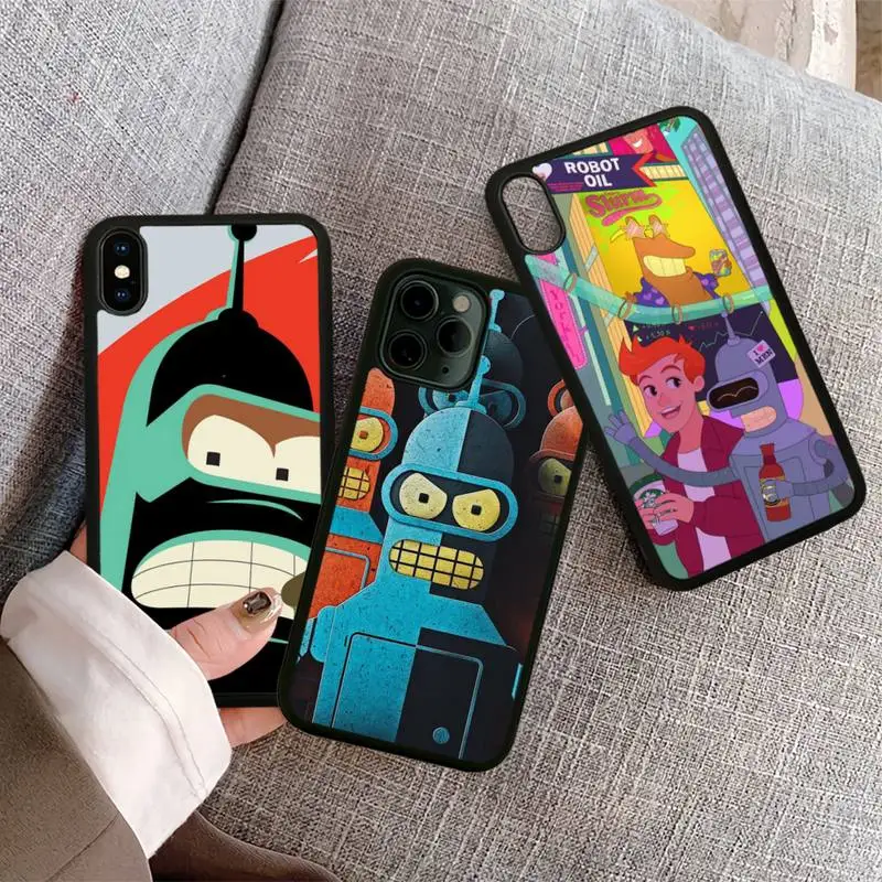 

Cute Futuramas For Kid Phone Case For Samsung S9 S10 S20 Plus S21 S30 Ultra S7 S8 S10e Note 9 20 High Quality PC Cover