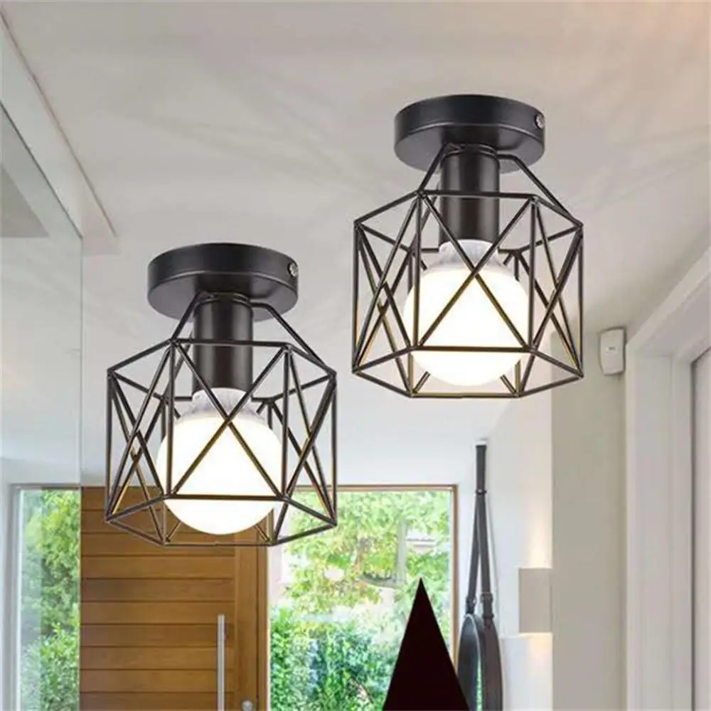 

American Retro Iron Base Chandelier Bar Cafe Restaurant Black Creative Industrial Wind Chandelier Home Decoration