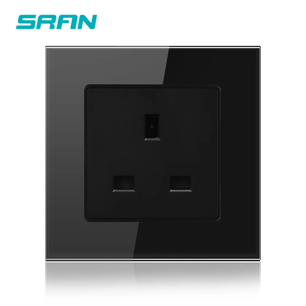 Белая панель из закаленного стекла SRAN фото функциональная клавиша для настенной