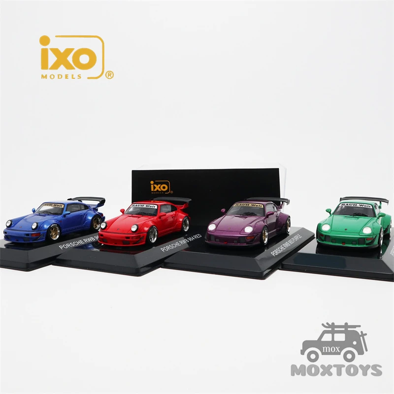 

IXO 1:43 RWB 964/993 синяя/красная/зеленая/фотомодель автомобиля