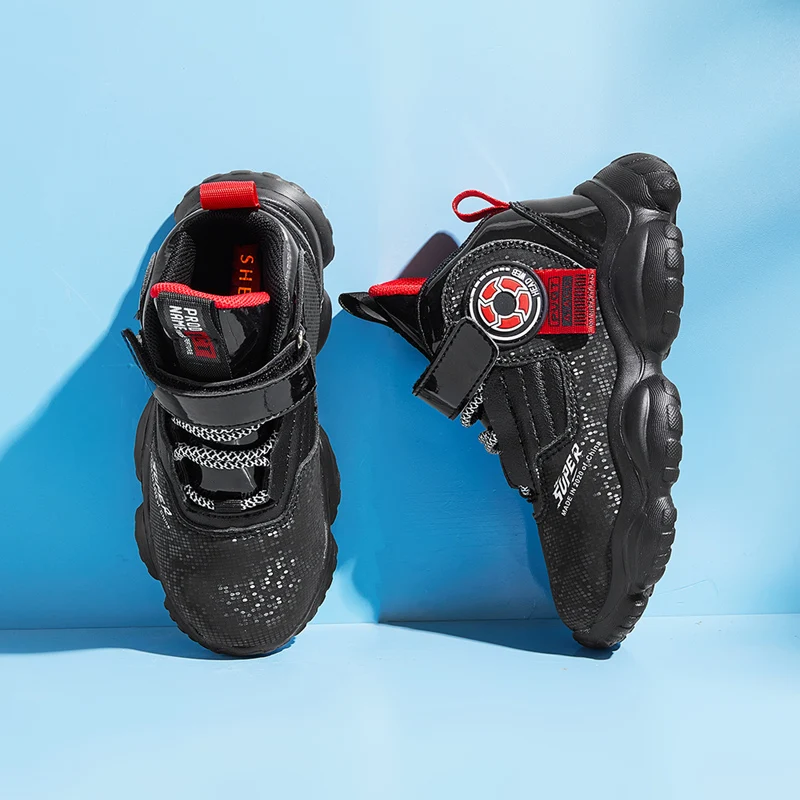 

Winter Kids Basketball Shoes Autumn Breathable Children Shoes Boys Basket Sneakers Anti-skid Outdoor Child Sports Sneakers Tenis
