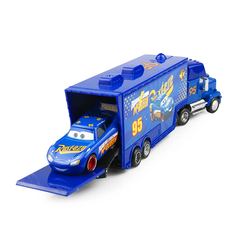 

Disney Pixar Cars 2 3 Toys Lightning McQueen Jackson Storm Mack Uncle Truck 1:55 Diecast Model Car For Children Christmas Gifts