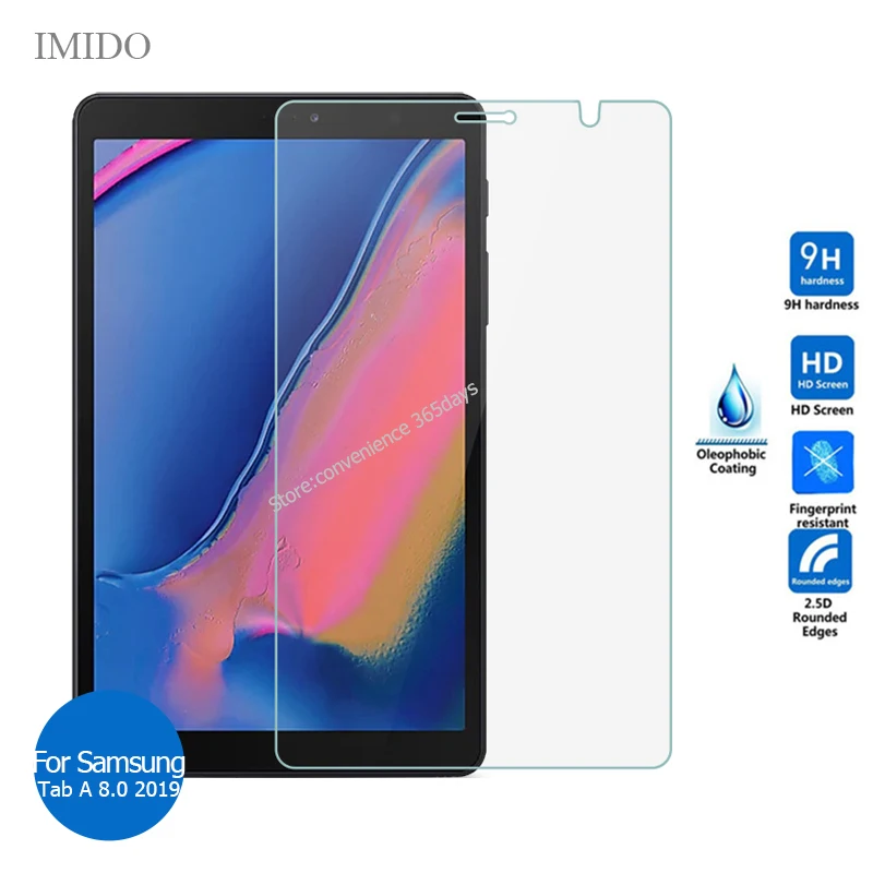 Защитная пленка для экрана из закаленного стекла Samsung Galaxy Tab A 8 0 с S Pen защитная 9H на