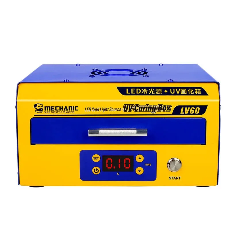 

Mechanic LV60 LED Cold Light Source UV Curing Box 1000W Fast Curing Light Lamp Adjustable Time for iPhone Andriod Curved Screen