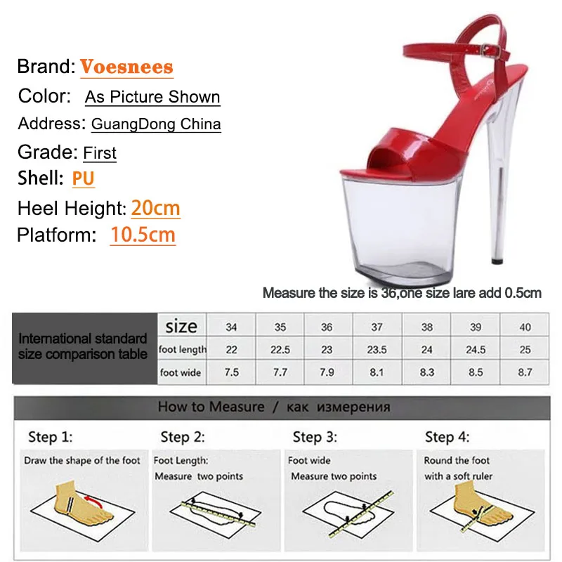 2021 New Summer Women Sandals PVC Transparent Female Shoes Crystal Waterproof Platform Sexy Super High Heels 20CM Ladies | Обувь