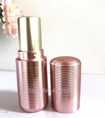 

12.1mm Plastic Rose Gold Empty Lipstick Tube, Women Lip Makeup Tool, High Grade Lip Rouge Refillable Container, Lip Balm Bottle
