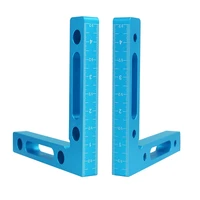 2pcs 90 degree positioning squares aluminium alloy right angle clamps 4 7 x 4 712x12cm for woodworking carpenter cabinets