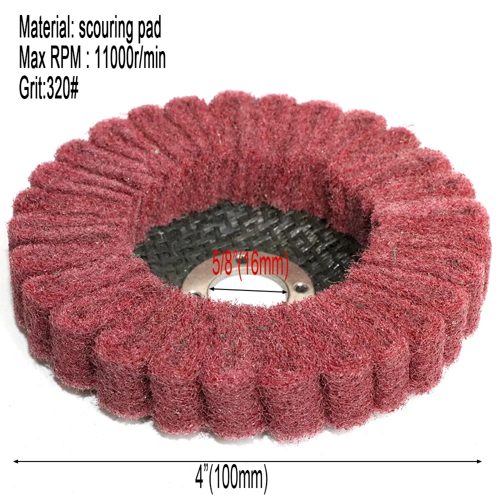 Полировальный диск для углового шлифовального диска 4 дюйма полировальный из