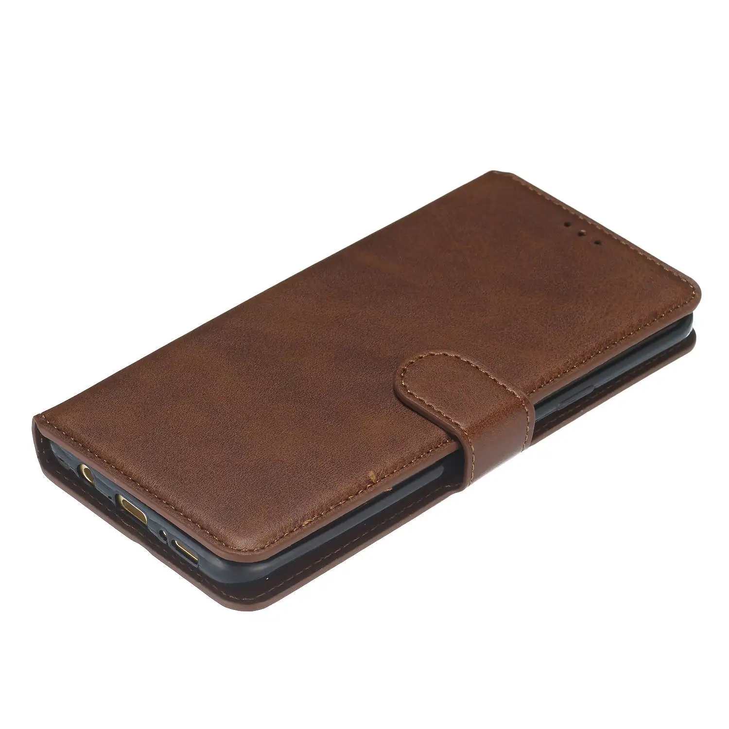 Brown Кожаный чехол с откидной крышкой для samsung Galaxy S10e S10 S9 S8 плюс S7 Edge Note 10 pro 9 8 A5 A6 A7 A8 M10 M20 M30 чехол для телефона - Цвет: Brown