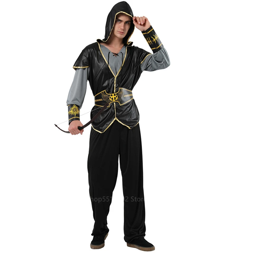 Новый костюм для косплея на Хэллоуин взрослых мужчин старинный японский ниндзя