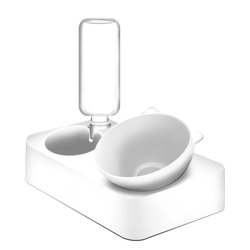 

Straight pet anti knock neck protection bowl cat bowl dog bowl automatic drinking slow food bowl pet products