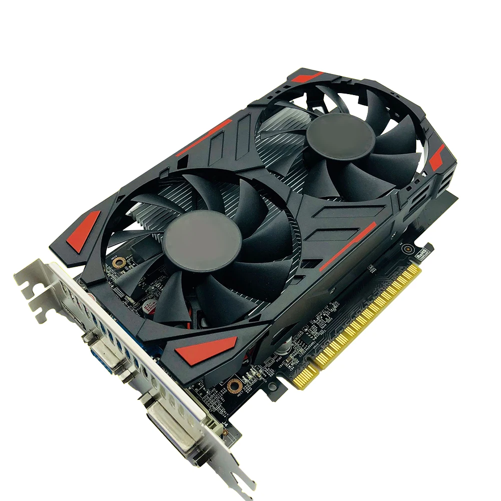 Высокая производительность 4 ГБ GDDR5 независимый PCI Express бесшумный охлаждающий