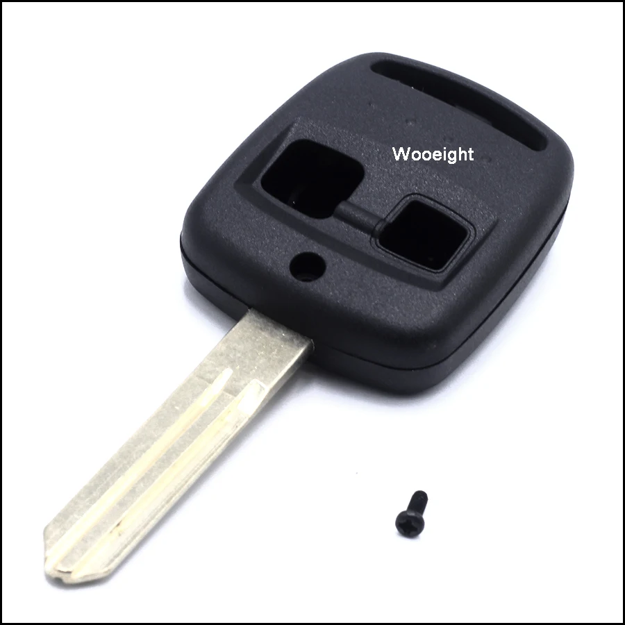 Чехол для автомобильных ключей Wooeight черный 2 кнопки Subaru Forester Legacy Impreza Outback 2000 2001
