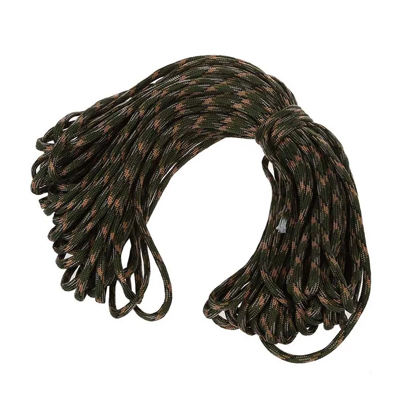 Парашютный шнур 100 футов Паракорд с 7 нитями веревка для выживания кемпинга на