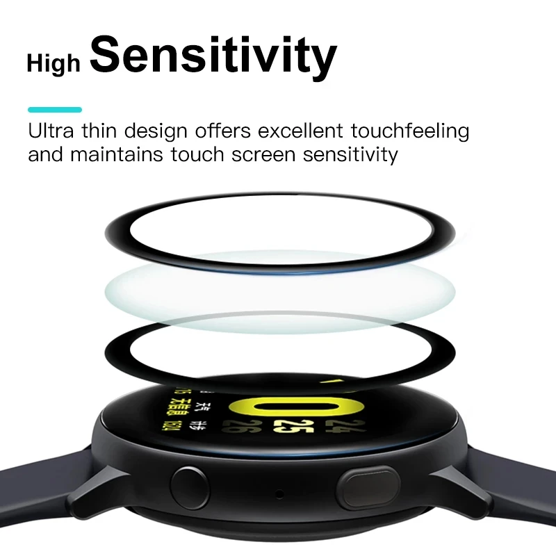 Защитная пленка из мягкого стекловолокна для Samsung Galaxy Watch 3 Geat S3 спортивный