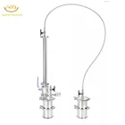 Комплект трубок для экстракции 120 г, экстрактор с замкнутой петлей, домашний экстрактор из нержавеющей стали 304, больше емкостей для экономии