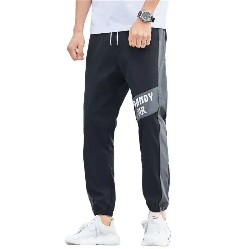 

Men's Summer Thin Loose Sports Leisure Corset Korean Trend Versatile Capris Quick Drying Pants Essentials Hypebeast Tactical Mi