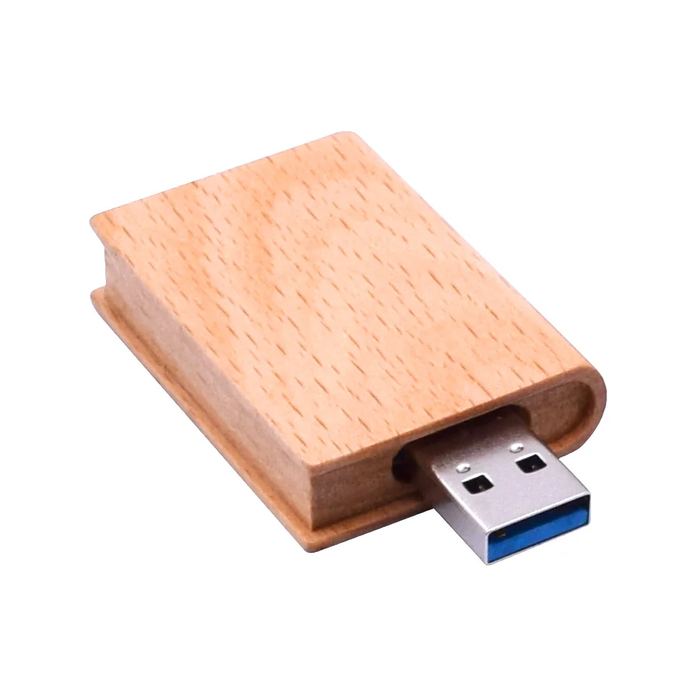 USB флеш накопитель в виде деревянной книги 3 0 дюйма 8 ГБ 16 32 64 128 ГБ|USB