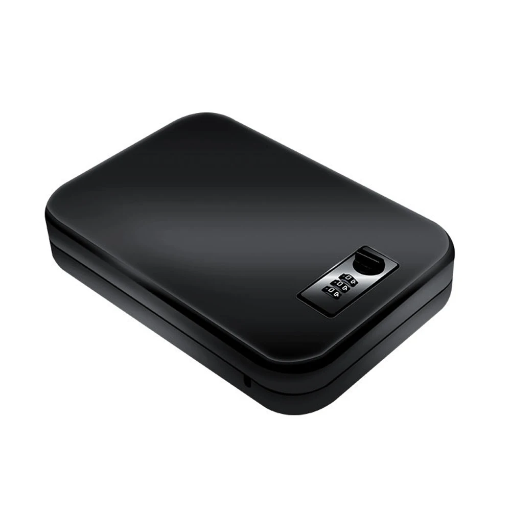

Dialing Wheel Password Safes Portable Car Safebox Safes Valuables Money Jewelry Storage Box Security Strongbox
