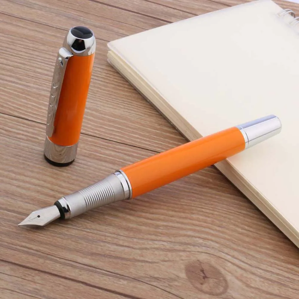 Высококачественная перьевая ручка Jinhao 250 оранжевый подарок канцелярские