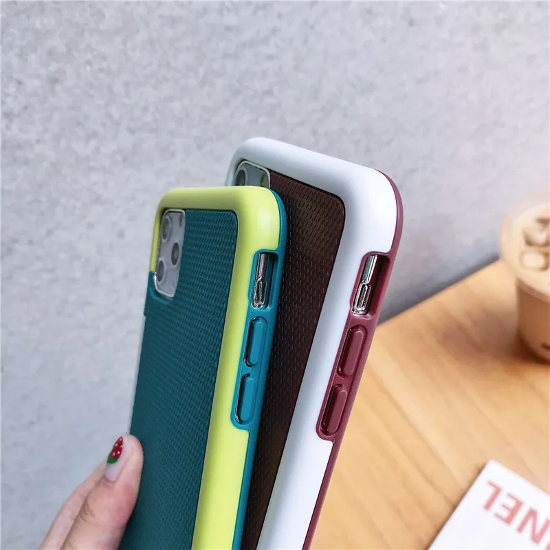 Сверхмощный Ударопрочный силиконовый чехол для iPhone 6S 7 8 Plus 8 Plus противоударный защитный чехол для iPhone 11 Pro MAX Xs XR Coque Capa