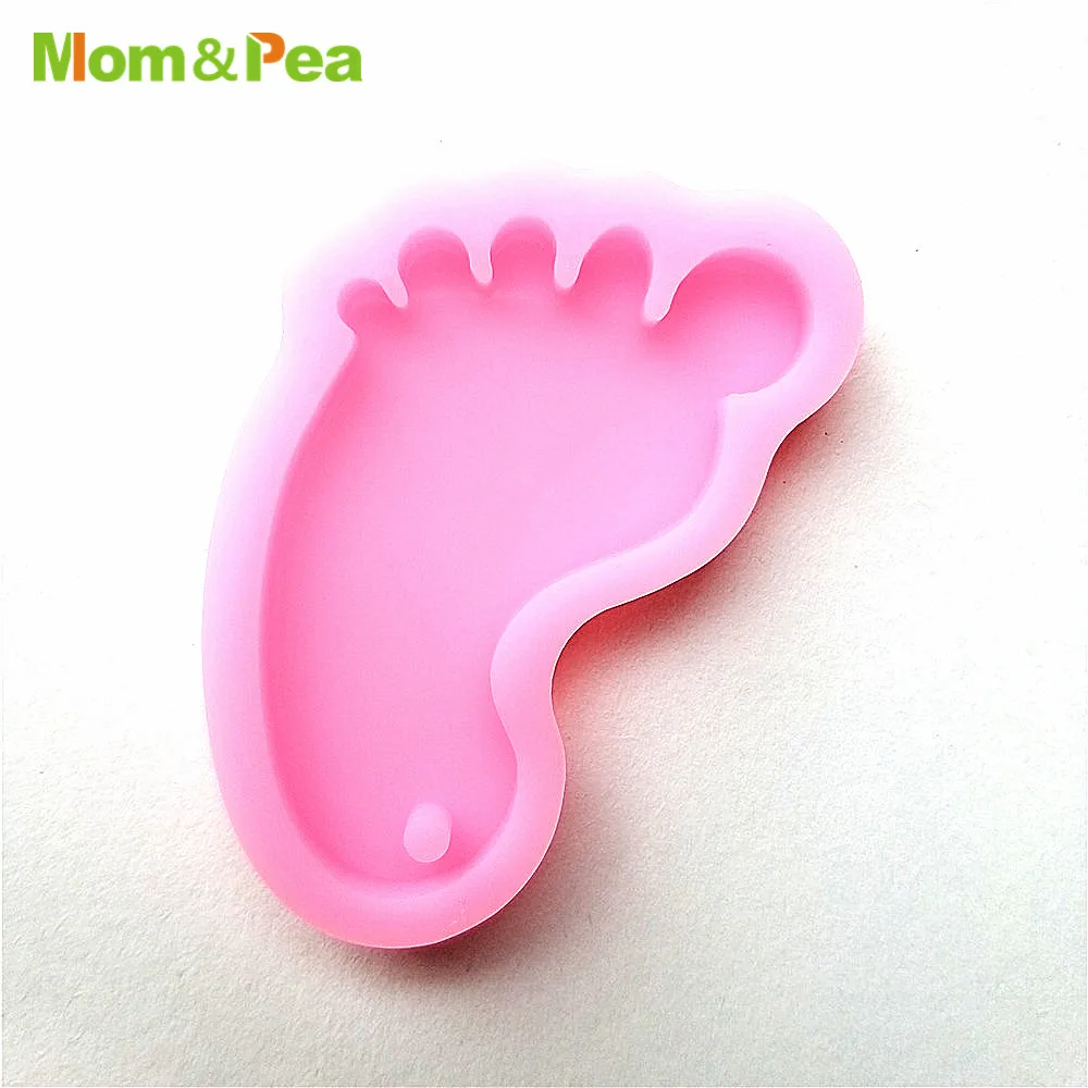 

Силиконовая форма YS8009 футов для брелоков, декоративное украшение для телефона, форма для помадки, инструменты для рукоделия из эпоксидной с...