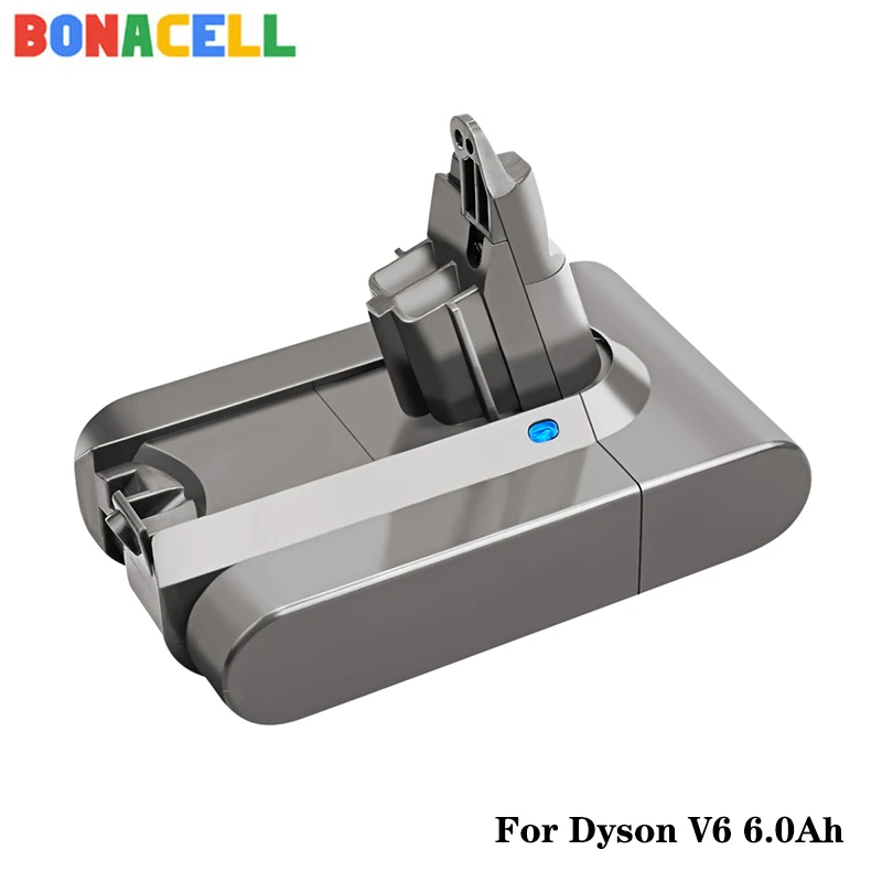 

Литий-ионный аккумулятор bonacel 6000 мАч для аккумуляторов 21,6 в Dyson V6 DC58 DC59 DC61 DC62 DC74 SV09 SV07 SV03 965874-02 для пылесоса