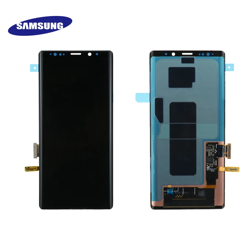 6," супер AMOLED note9 ЖК-дисплей для samsung Galaxy NOTE 9 N96D N96F сменный сенсорный ЖК-экран+ рамка