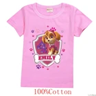 Детская футболка с коротким рукавом и 3D-принтом Щенячий патруль