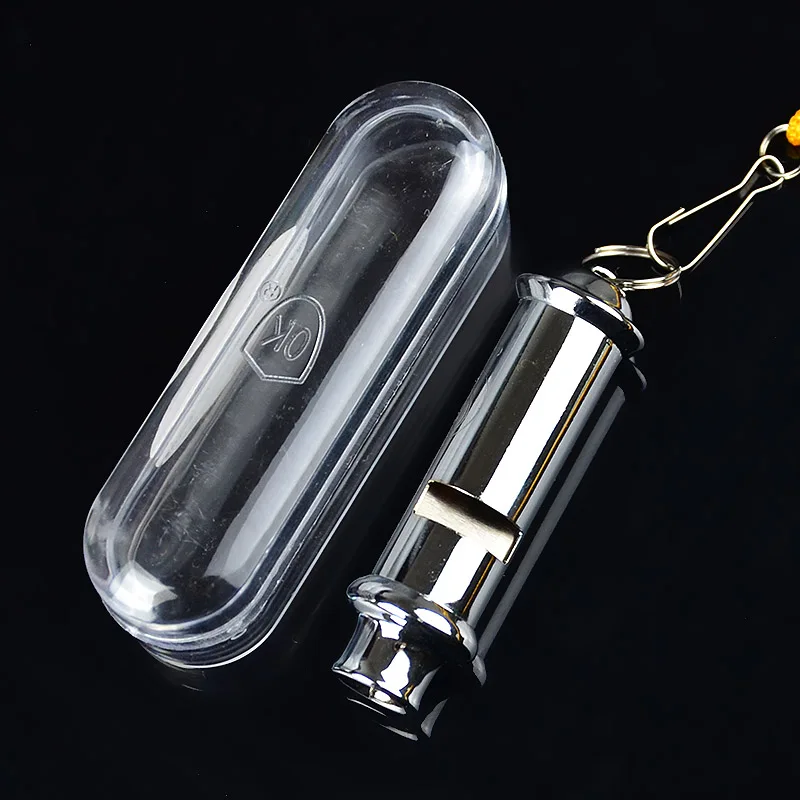 Нержавеющая сталь высокочастотный высокодецибел свисток спасательный