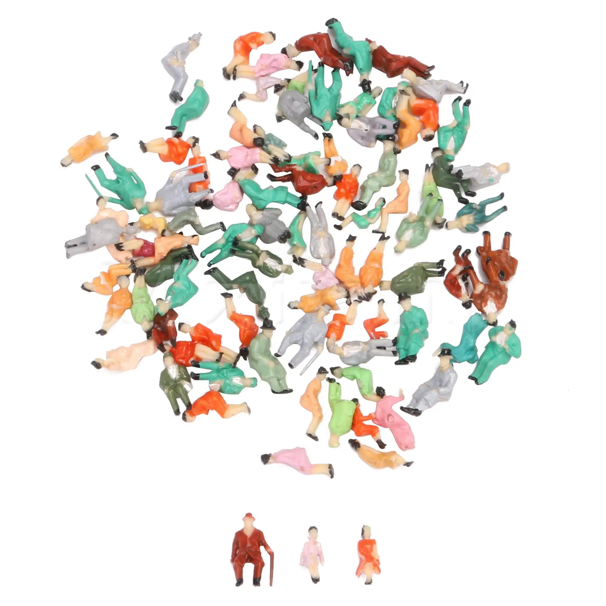 

Маленькие разрисованные фигурки в масштабе 1:87, модель детской модели 100 года