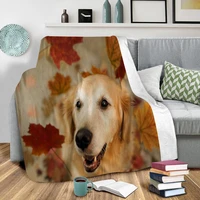 funny dog fleece blanket 3d full printed wearable blanket adultskids fleece blanket sherpa blanket drop shipping 03