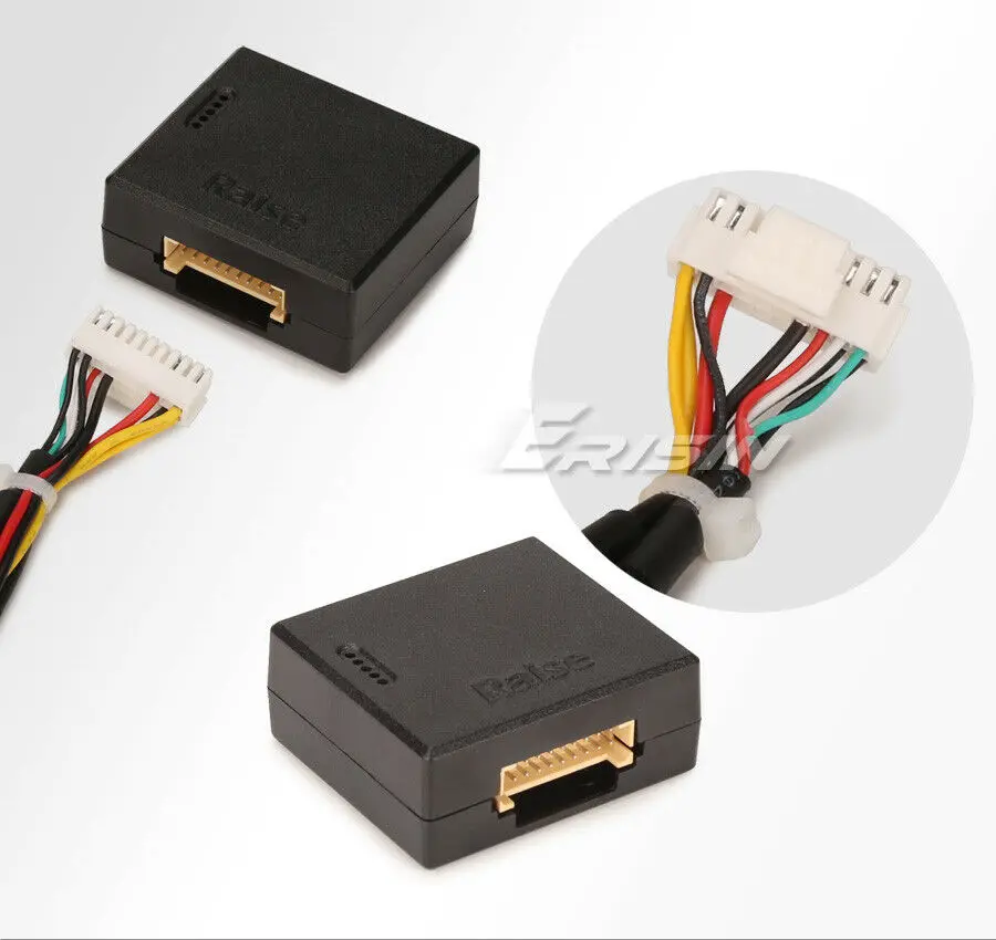 076 RGB к RCA/AV конвертер/декодер коробка адаптер для VW OEM обратного/заднего вида