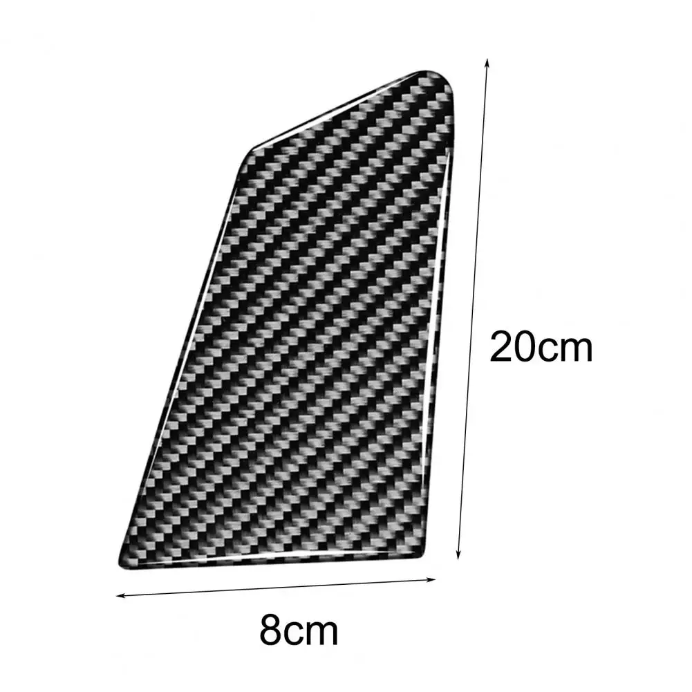 

4Pcs Carbon Fiber Window Lift Button Panel Trim Switch Sticker for Volvo V60/S60/XC60 Right Drive