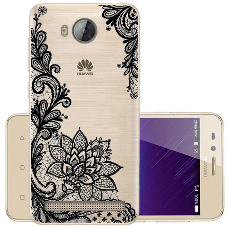 CROWNPRO чехол для huawei Y3 II, мягкий силиконовый чехол с рисунком для huawei Y3 II, чехол для телефона Y3 2/Y3II-U22/LUA-U22/Lua-L21 - Цвет: HLS