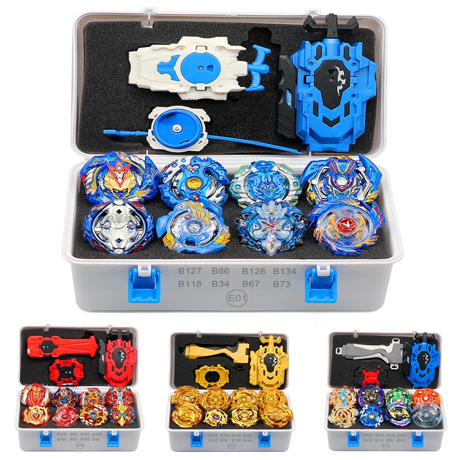 Takara Tomy Bey Bay Burst Set Toy Arena Original Blade Launcher Metal Gyro Spinning Top Toy Child Gift Box Boy New Blade Blade