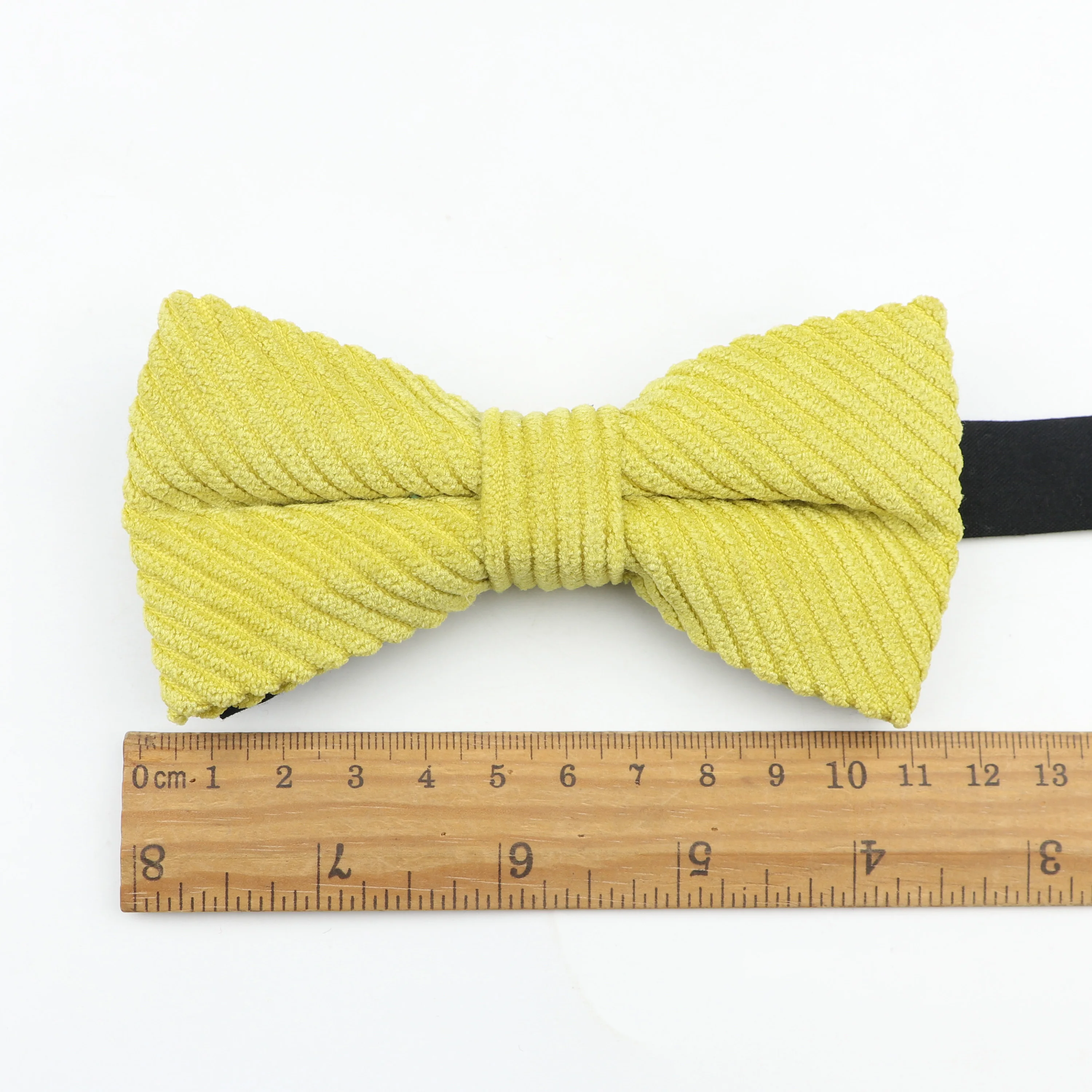 Новинка карамельный цвет мужской галстук бабочка классический вельветовый