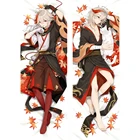 Подушка-Чехол Dakimakura Game Genshin Impact Kazuha kaedeхара, обнимающая Подушка, чехол Otaku, домашнее постельное белье