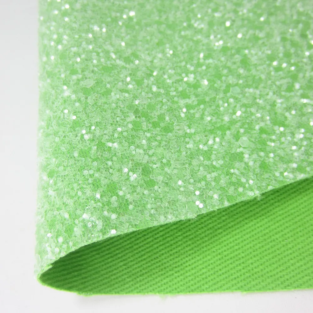 A4 лист на не сужающемся книзу массивном шестиугольная ткань с блестками из
