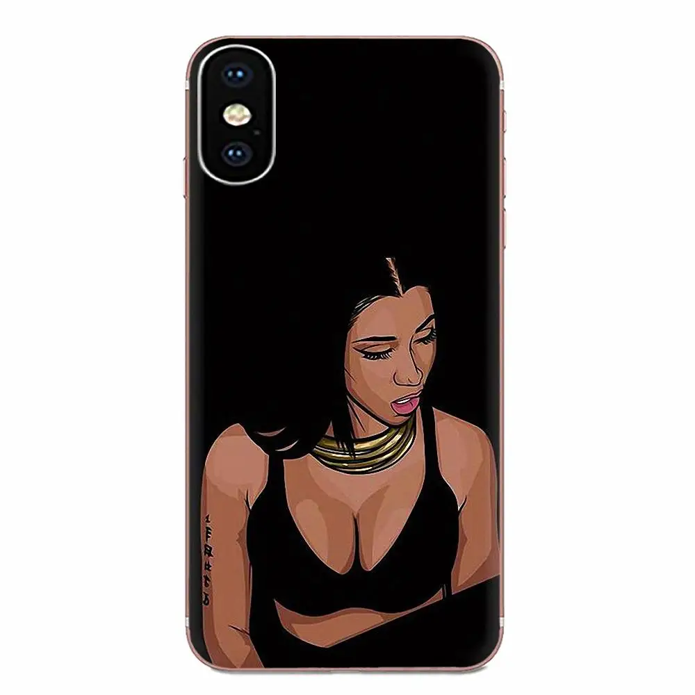 Nicki Minaj Soft Silicone TPU Transparent Custom Design For Apple iPhone 4 4S 5 5C 5S SE 6 6S 7 8 11 Plus Pro X XS Max XR | Мобильные