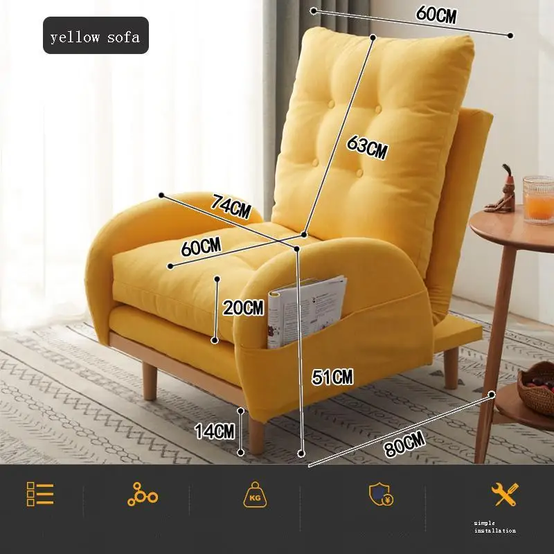 

Koltuk Takimi Couche for Cama Oturma Grubu Mobilya Bed Single Home Set Living Room Furniture De Sala Mueble Folding Sofa